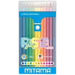 Pastelky MITAMA /12 pastel