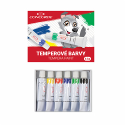 Temperov barvy CONCORDE 6ks, 12ml