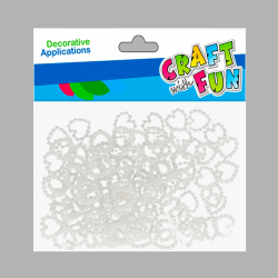 Hobby CraftFun perly srdce 501926