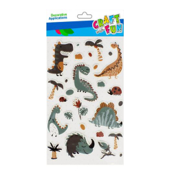 Hobby CraftFun samolepky dino 521669