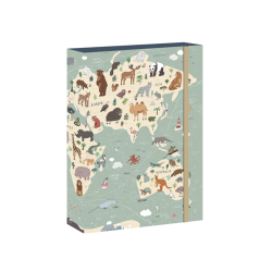 koln box A5 World Map REYBAG