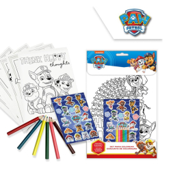 Omalovnky set Paw Patrol